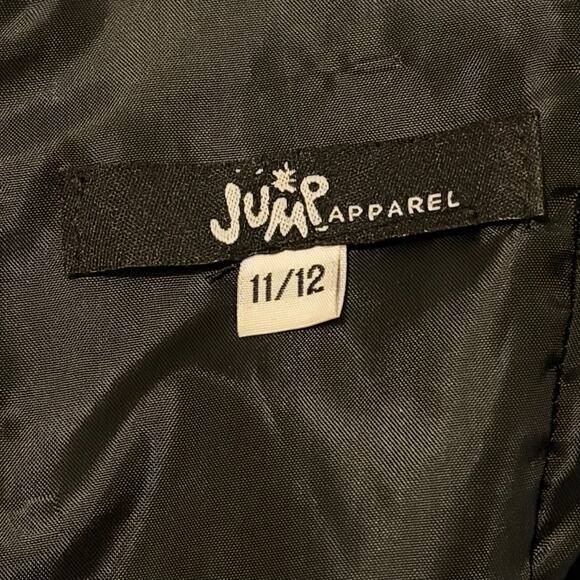 Vintage 80s Jump Apparel Black Halter Prom Gown 11/12 Rhinestone Trim Crinoline - Picture 4 of 16